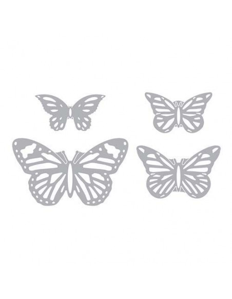 Fustella Sizzix Thinlits - Winged Beauties