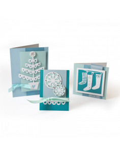 Sizzix Thinlits Die Set 5PK - Christmas Trims 659912
