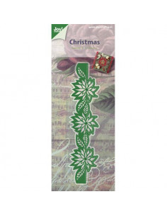 Fustella Die Border christmas leaf