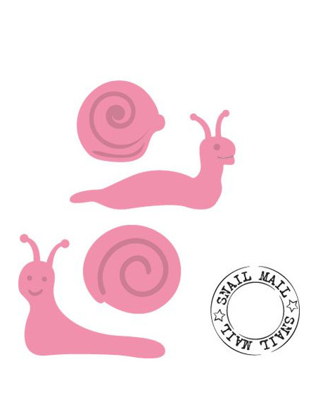 Marianne Design Collectables Dies & Clear Stamps - Snail Mail