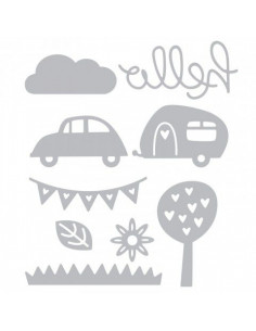 Sizzix Thinlits Die - Great Outdoors 2