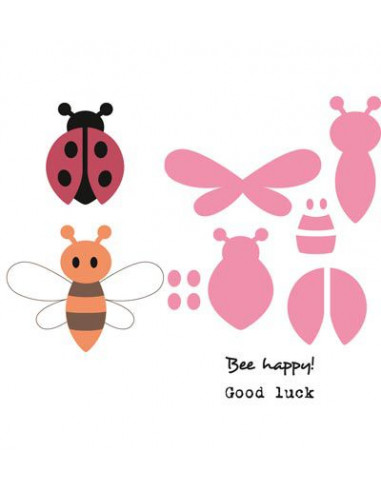 Marianne Design Dies - Bee & Ladybird