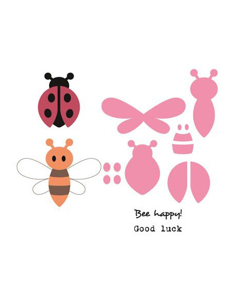 Marianne Design Dies - Bee & Ladybird