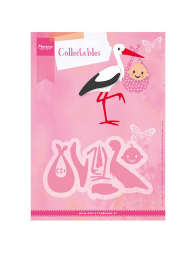 Marianne Design - Eline's Stork & Baby