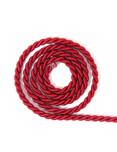 Cordoncino 3mm conf. 5mt Rosso