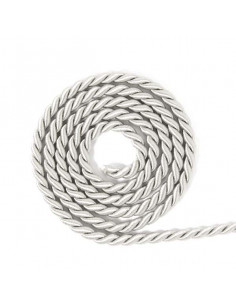 Cordoncino 3mm conf. 5mt Bianco