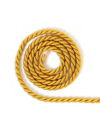 Cordoncino 3mm conf. 5mt Oro