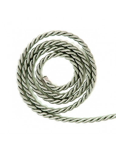 Cordoncino 3mm conf. 5mt Grigio