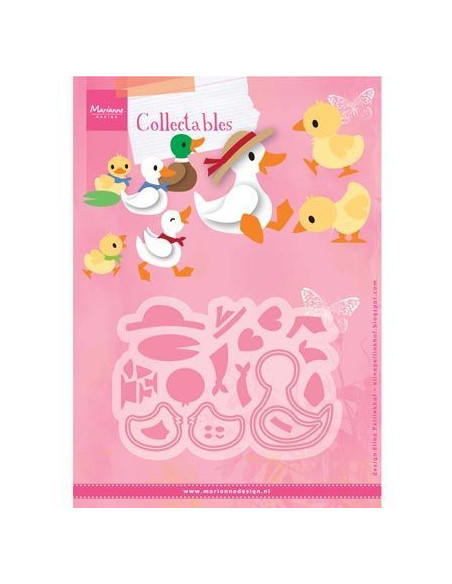 Marianne Design Eline's duck family COL1428