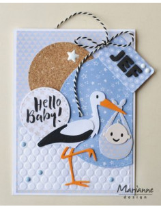 Marianne Design Embossing Folder Dots DF3431 2