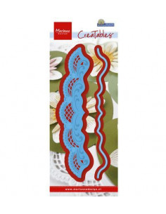 Fustella Marianne Design Petra's Beautiful border LR0407 2