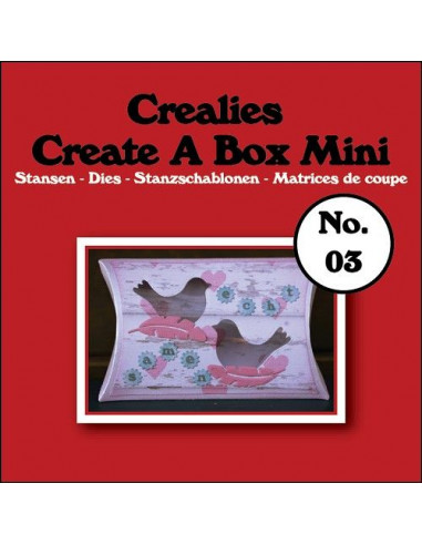 Fustella Create A Box Mini n.03, Pillowbox CCABM03