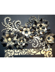 Fustella Beaded Swirl Flourish CED1457 2
