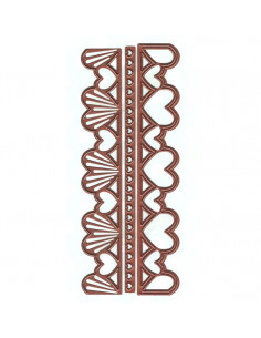 Fustella Romantic Edger CED6411 2