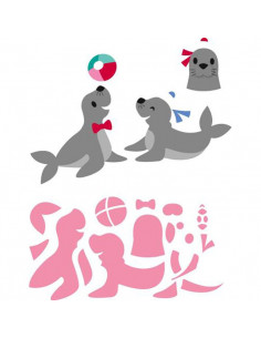 Marianne Design Eline's Seals COL1432 2