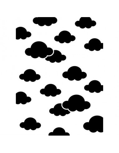 Sagoma embossing Clouds Background EB1217-53