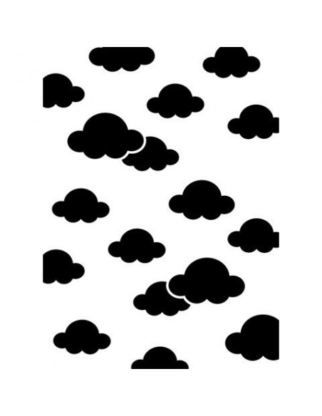 Sagoma embossing Clouds Background EB1217-53