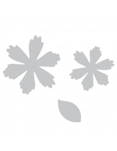 Fustella Sizzix Bigz - Wild Layered Flower 661735 2