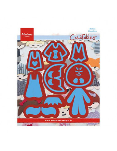 Fustella Marianne Design Kim's Buddies LR0474