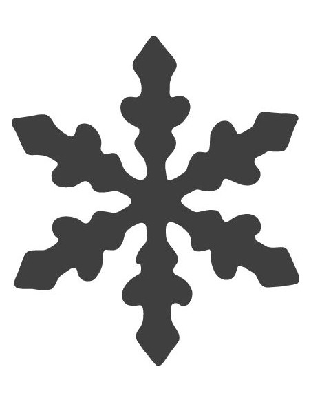 Motif Punch large Snowflakes 203687513