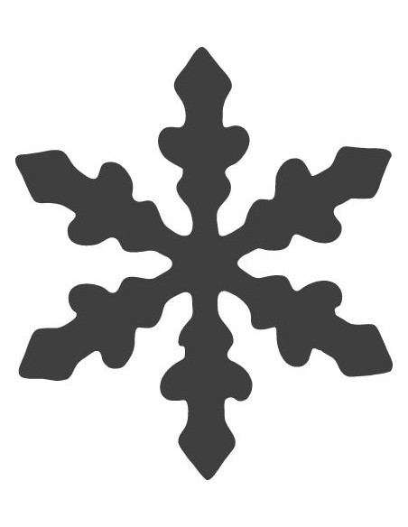 Motif Punch large Snowflakes 203687513