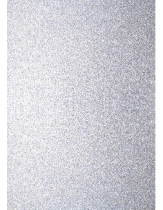 Foglio A4 Glitter ARGENTO 200gr