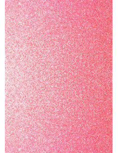 Foglio A4 Glitter Rosa 200gr