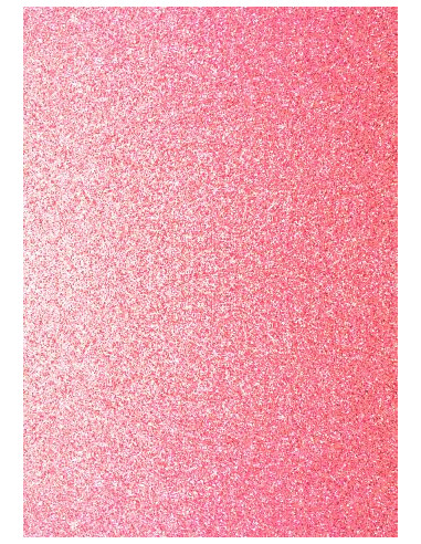 Foglio A4 Glitter Rosa 200gr