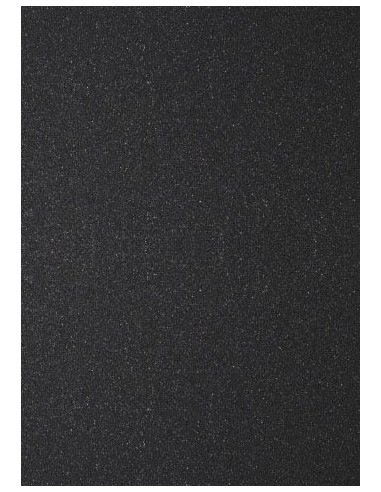 Foglio A4 Glitter Nero 200gr