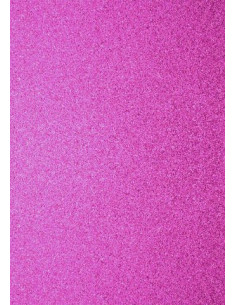 Foglio A4 Glitter Fucsia 200gr