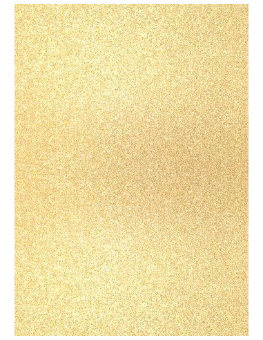 Foglio A4 Glitter Oro Chiaro 200gr