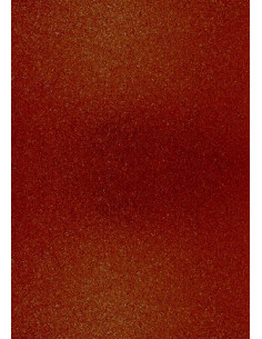 Foglio A4 Glitter Rame 200gr