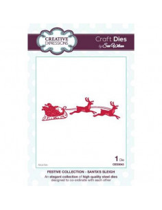 Fustella, Santa's Sleigh CED3043 2