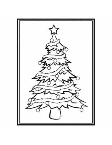 Libretto Embossing - Christmas Tree EB1215-56