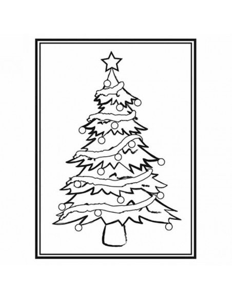 Libretto Embossing - Christmas Tree EB1215-56