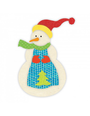 Fustella Sizzix Bigz L - Snowman 660084