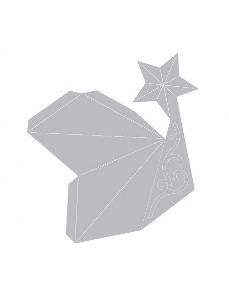 Fustella Sizzix Bigz - Christmas Star, 3-D 662285