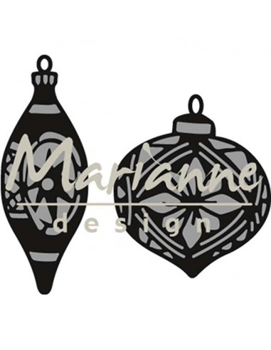 Fustella Marianne Design - Tiny's ornaments baubles CR1379