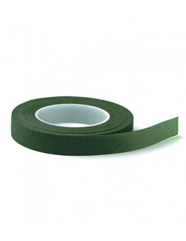 Nastro per Fioristi Verde 12mm x 27mt