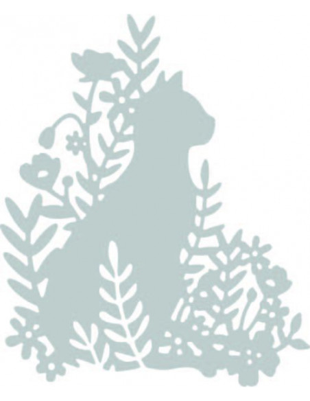 Fustella Sizzix Thinlits - Meadow Cat 662863