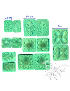 STAMPI per FOMMY AZUL cf. 14pz. (7 coppie) 2