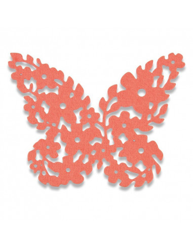 Fustella Sizzix Thinlits Floral Butterfly 661743