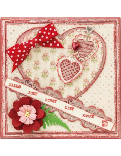 Fustella Marianne Design - Heart CR1351 2