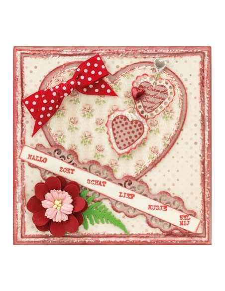 Fustella Marianne Design - Heart CR1351