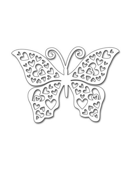 Fustella - Hearts Butterfly 51-297