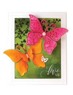 Fustella - Hearts Butterfly 51-297 2