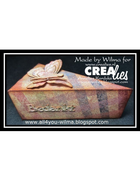 Fustella Crealies Create A Box Mini: scatola mini CCABM05