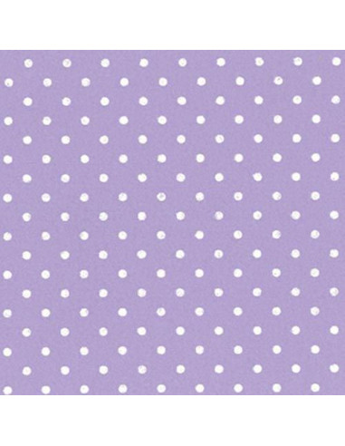 Foglio FELTRO 30x40cm 1mm POIS Glicine-Crema 25017143