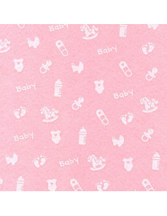 Foglio FELTRO 30x40cm 1mm Baby piccolo Rosa 25017936