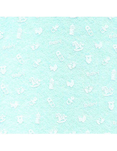 Foglio FELTRO 30x40cm 1mm Baby piccolo Celeste 25017916